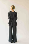 The Bauman Polka Dot Set in Black