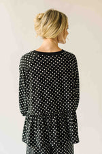 The Bauman Polka Dot Set in Black