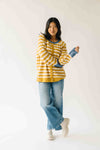 The Richardson Cardigan in Mustard Stripe