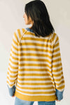 The Richardson Cardigan in Mustard Stripe