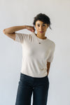 The Horcher Short Sleeve Sweater in Oatmeal