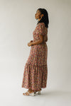 The Lollie Floral Maxi Dress in Pink Multi