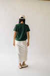 The Berman Basic Tee in Deep Green