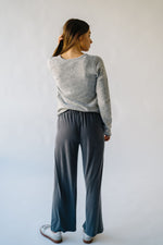 The Lavaka Lightweight Sweater in Grey