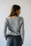 The Lavaka Lightweight Sweater in Grey