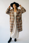 The Javin Tweed Coat in Rust