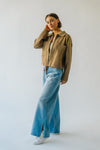 The Trenton Cinch Detail Jacket in Khaki
