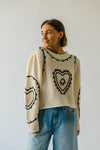 The Milton Embroidered Sweater in Cream