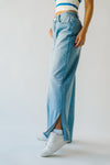 The Phineas High Rise Wide Leg Jean in Medium Blue