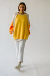 The Gifford Colorblock Sweater in Yellow Multi