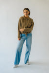 The Trenton Cinch Detail Jacket in Khaki