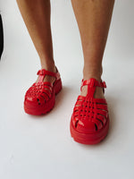 Melissa: Possession Platform II in Red (SHIPS IN 1 WEEK)