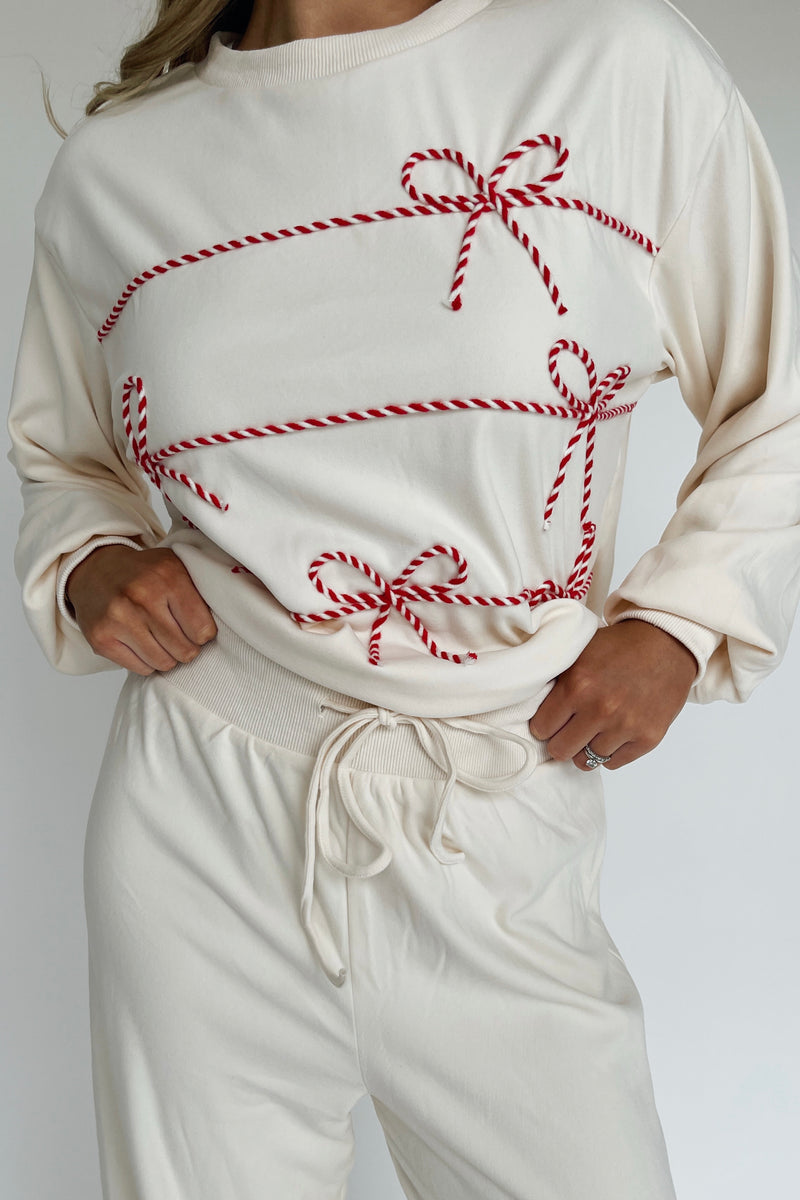 The Torgerson Relaxed Straight Leg Pant in Cream