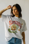 The December Narcissus Tee Vintage White