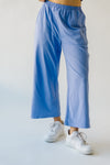 The Miami Smile Embroidered Pant in Periwinkle