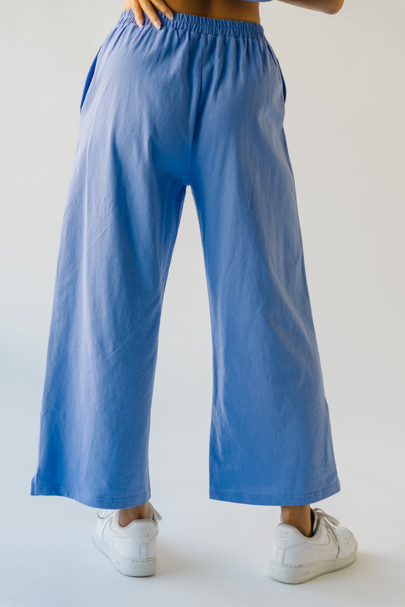 Parker Medium Blue Animal Print Devlin Ruched Ankle Silk Pants, $208, Bluefly