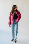 The Seymour Floral Jacket in Fuchsia
