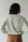 The Ruggels Trim Detail Sweater in Ivory