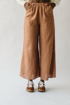 The Yvonne Linen Pant in Camel