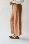 The Yvonne Linen Pant in Camel