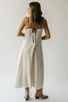 The Bradish Maxi Tank Dress in Natural