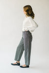 The Dennison Striped Pants in Black