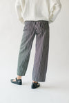 The Dennison Striped Pants in Black