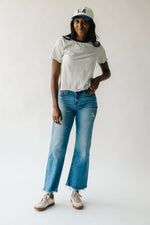 The Anderton Wide Leg Jean in Medium Blue