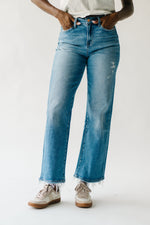 The Anderton Wide Leg Jean in Medium Blue