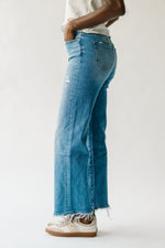 The Anderton Wide Leg Jean in Medium Blue