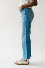 The Anderton Wide Leg Jean in Medium Blue