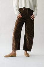 The Kerzman Relaxed Corduroy Pant in Brown