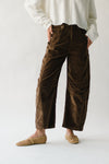 The Kerzman Relaxed Corduroy Pant in Brown