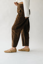 The Kerzman Relaxed Corduroy Pant in Brown