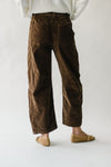 The Kerzman Relaxed Corduroy Pant in Brown