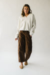 The Kerzman Relaxed Corduroy Pant in Brown