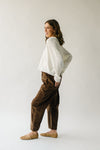 The Kerzman Relaxed Corduroy Pant in Brown