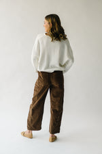 The Kerzman Relaxed Corduroy Pant in Brown