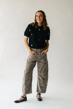 The Kerzman Relaxed Corduroy Pant in Taupe