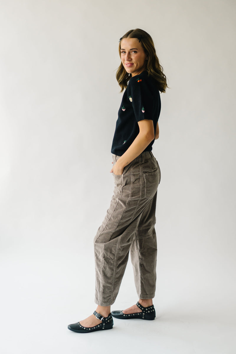 The Kerzman Relaxed Corduroy Pant in Taupe