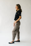 The Kerzman Relaxed Corduroy Pant in Taupe