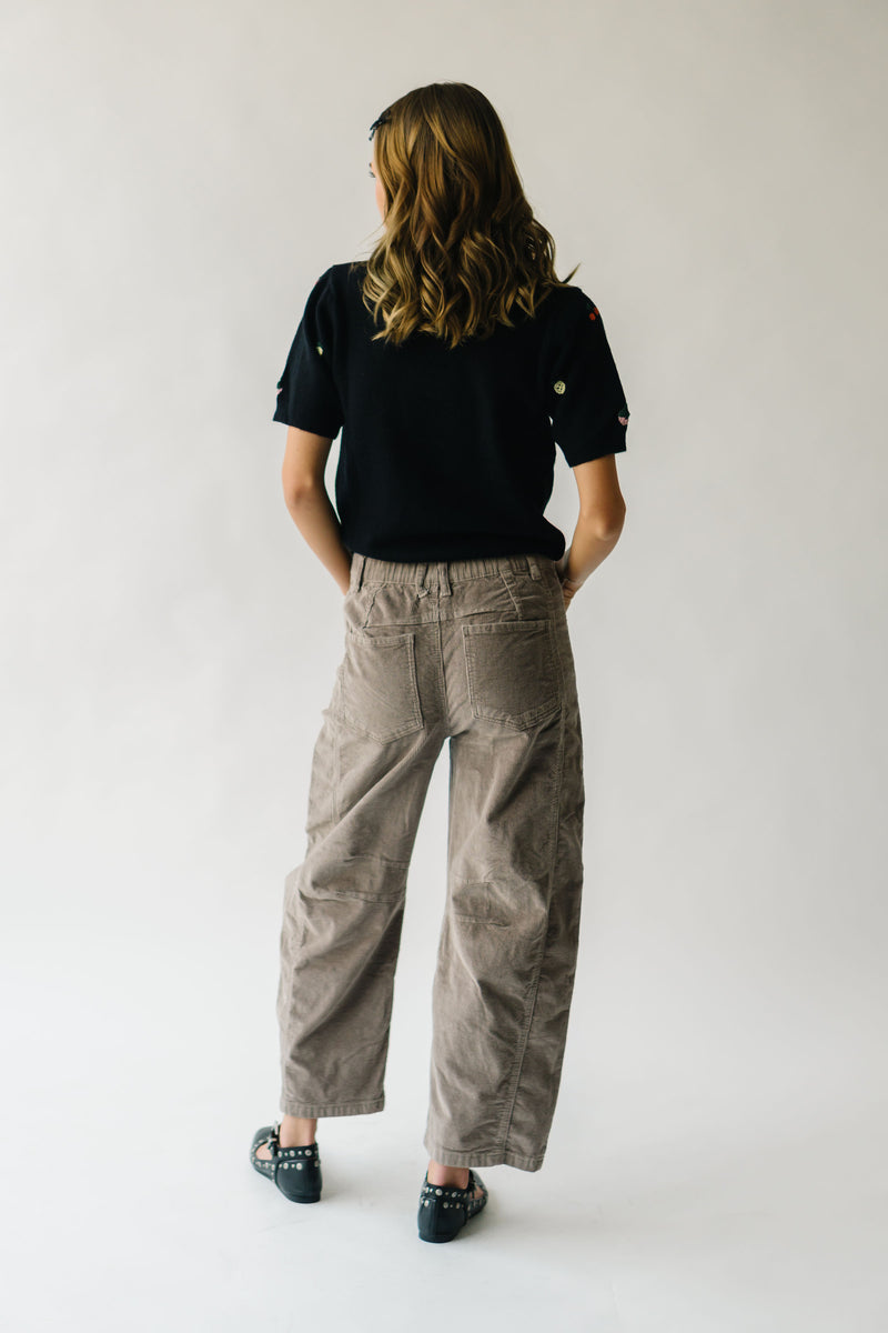 The Kerzman Relaxed Corduroy Pant in Taupe