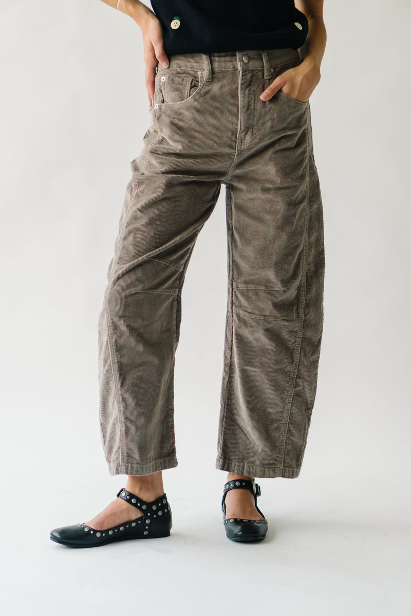 The Kerzman Relaxed Corduroy Pant in Taupe