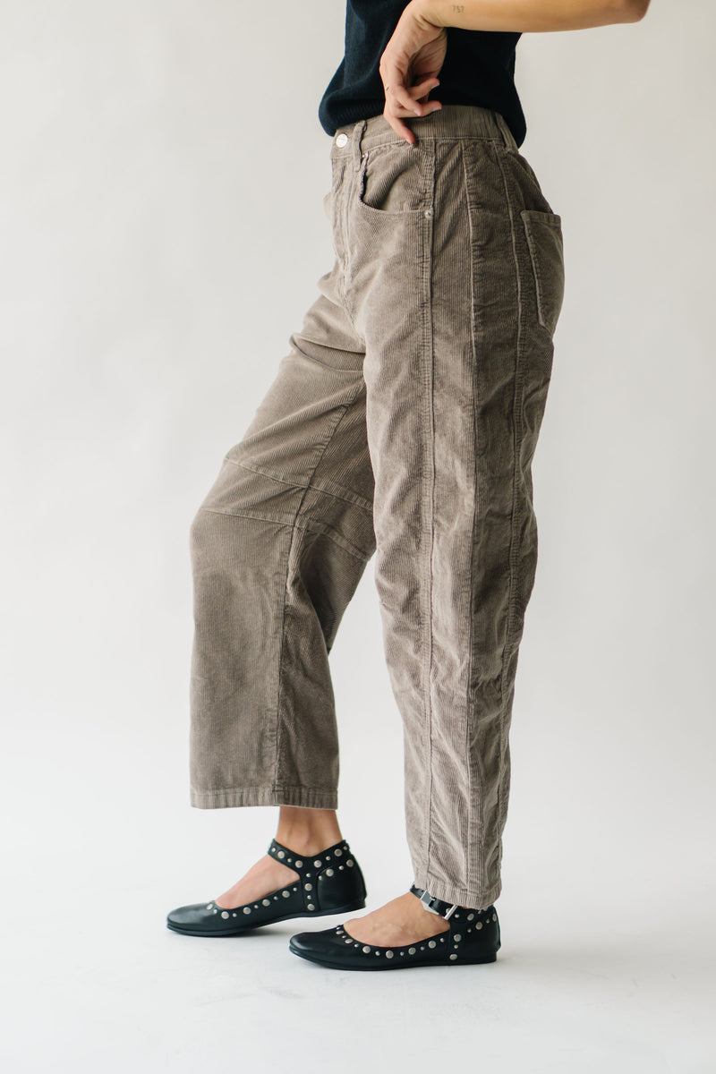 The Kerzman Relaxed Corduroy Pant in Taupe