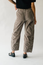 The Kerzman Relaxed Corduroy Pant in Taupe