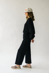 The Fidler Knit Lounge Set in Black