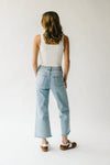 The Crosby Wide Leg Jean in Electric Blue