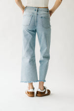 The Crosby Wide Leg Jean in Electric Blue