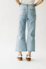 The Crosby Wide Leg Jean in Electric Blue