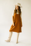 The Topeka Knit Tank Dress in Brown